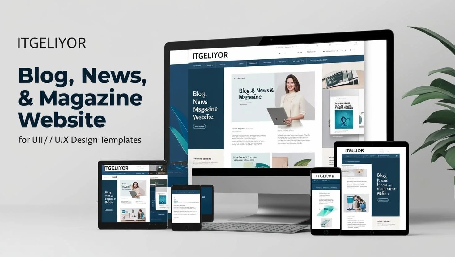 Tech Blog Masterpiece - Magazine, News Website Design and Development