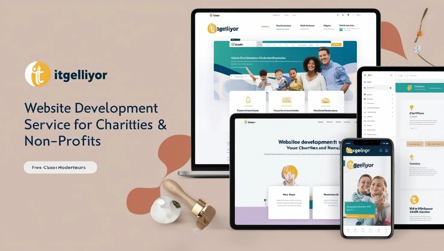 Local Communities in Crisis - Charity and Non-Profit Website Design And Development