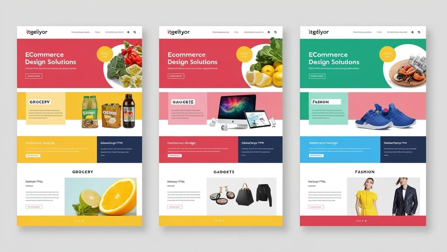 Elegant Fashion Store - eCommerce Website Design Solutions