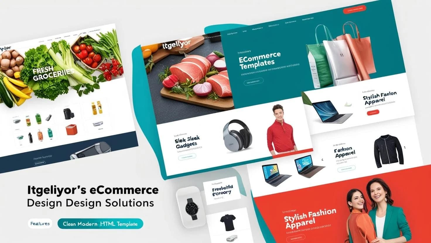 Gourmet Food Market - Gloccery eCommerce Website Design Solutions To Sale Your Modern Technology