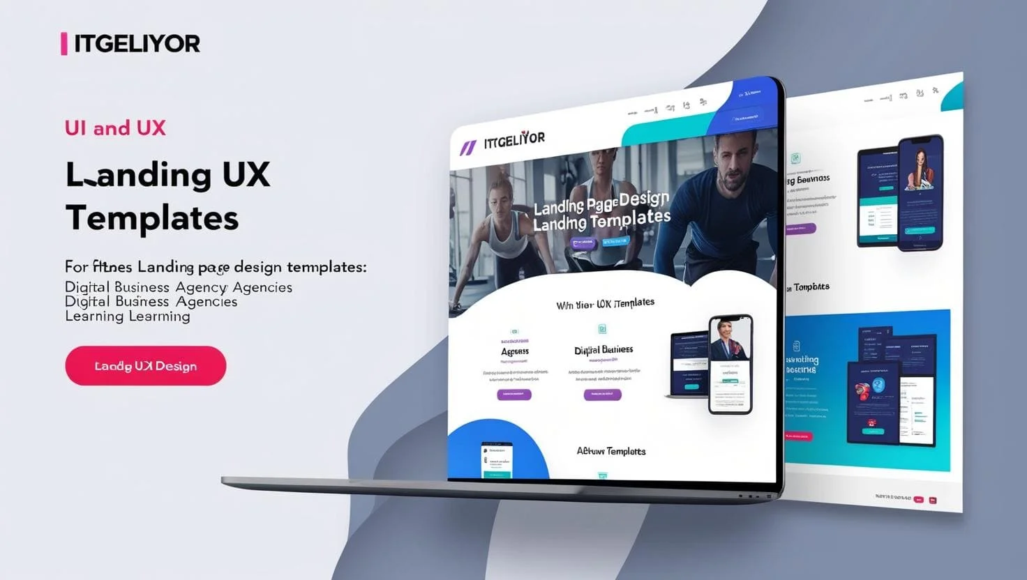 FitLife Online Fitness Coaching | Landing Page Design For Fitness or Gym Agency